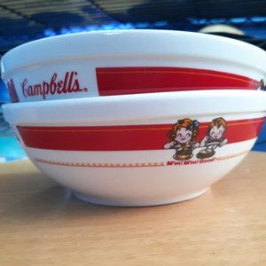 Campbell's Soup Bowls by Gibson 2001